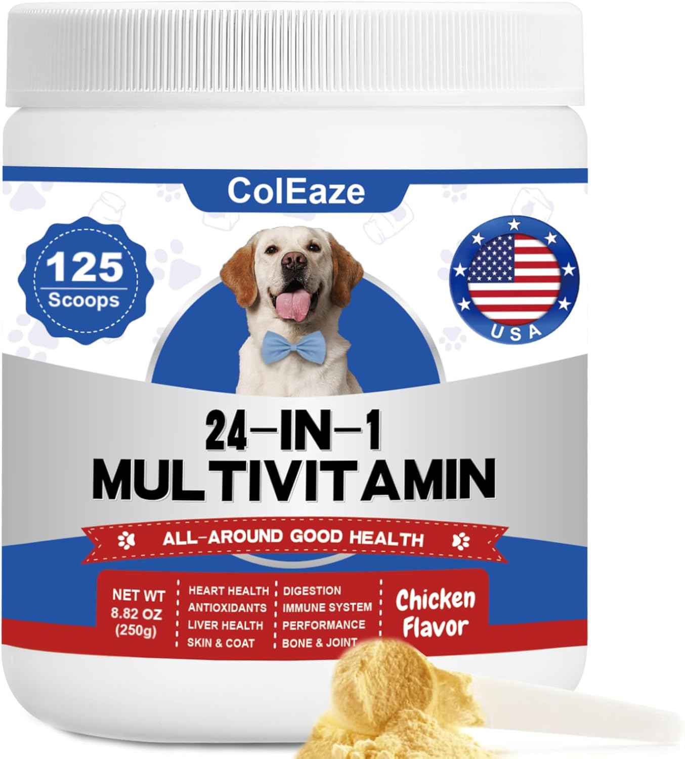 Read more about the article Dog Multivitamin Powder With Glucosamine: Boost Your Pup’s Health Naturally
