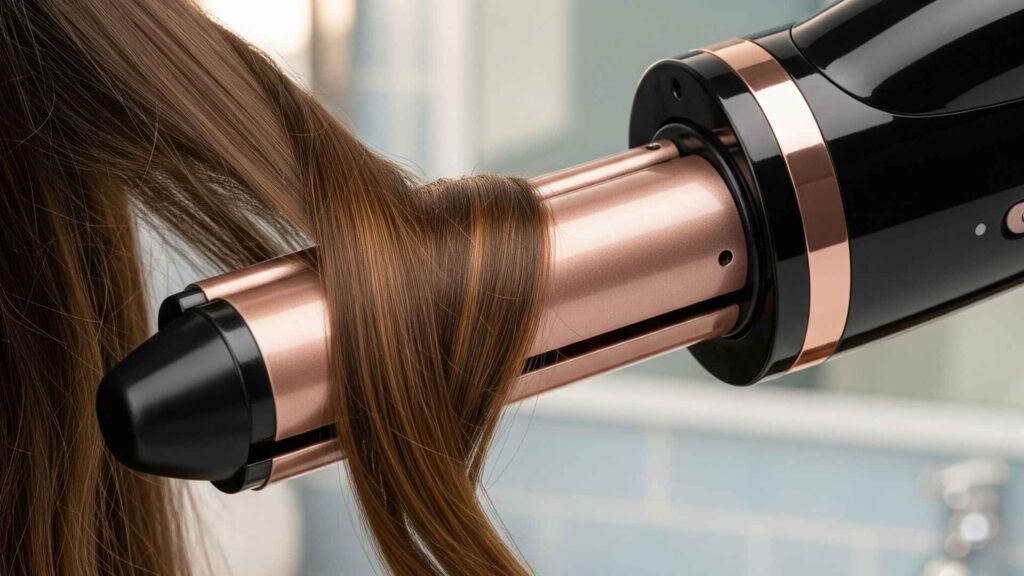 Automatic Curling Iron | Effortless Curls with 3-Way Rotation Technology